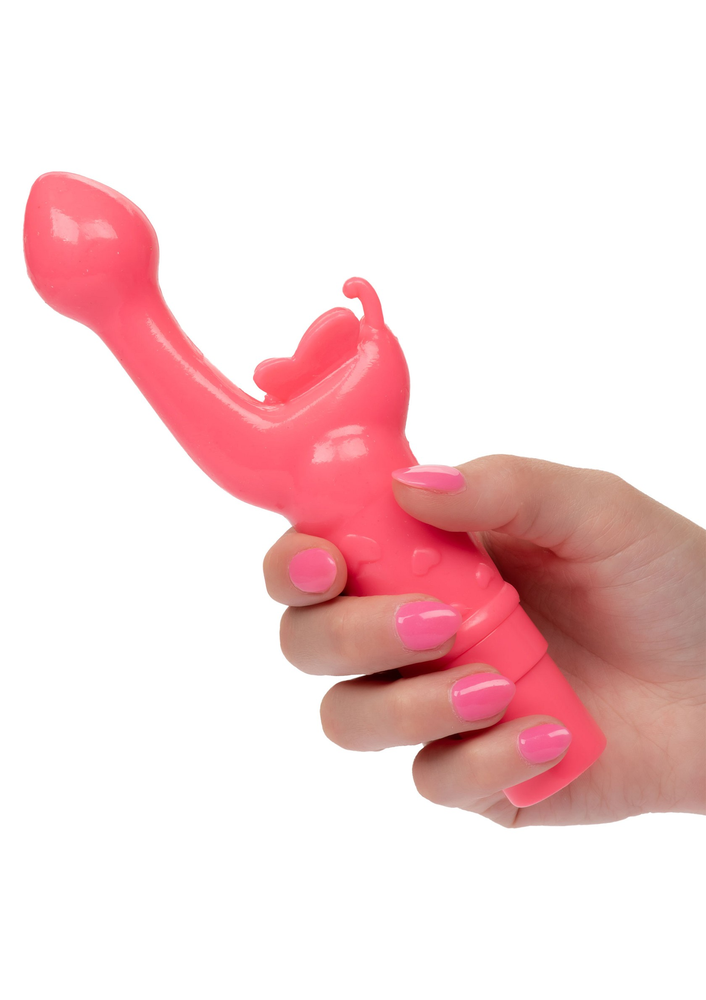 CalExotics Rechargeable Butterfly Kiss PINK - 1