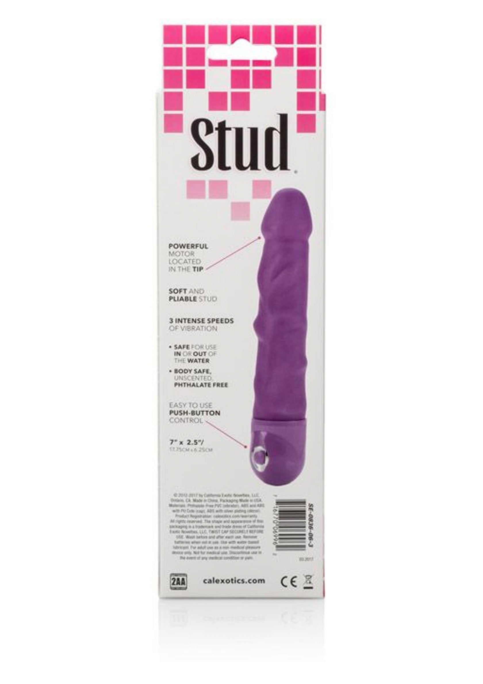 CalExotics Power Stud Rod PURPLE - 3