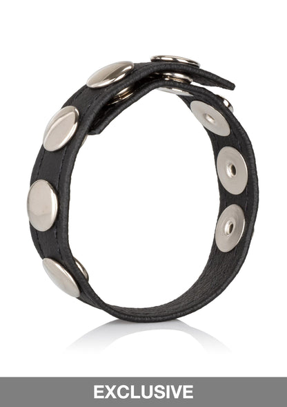 CalExotics Leather Multi-Snap Ring BLACK - 0