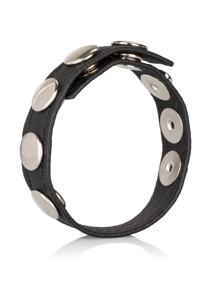 CalExotics Leather Multi-Snap Ring BLACK - 3