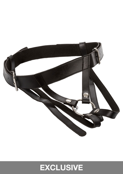 CalExotics Universal Love Rider Premium Ring Harness BLACK - 3