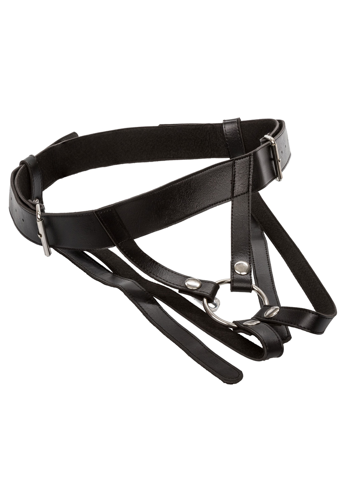 CalExotics Universal Love Rider Premium Ring Harness BLACK - 2