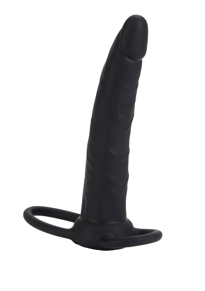 CalExotics Silicone Love Rider Dual Penetrator BLACK - 1