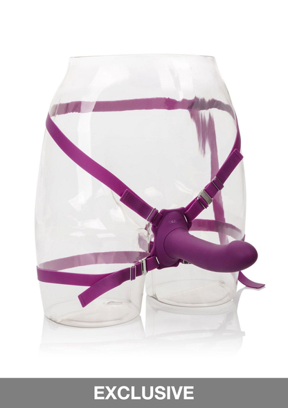 CalExotics Her Royal Harness Me2 Rumbler PURPLE - 5