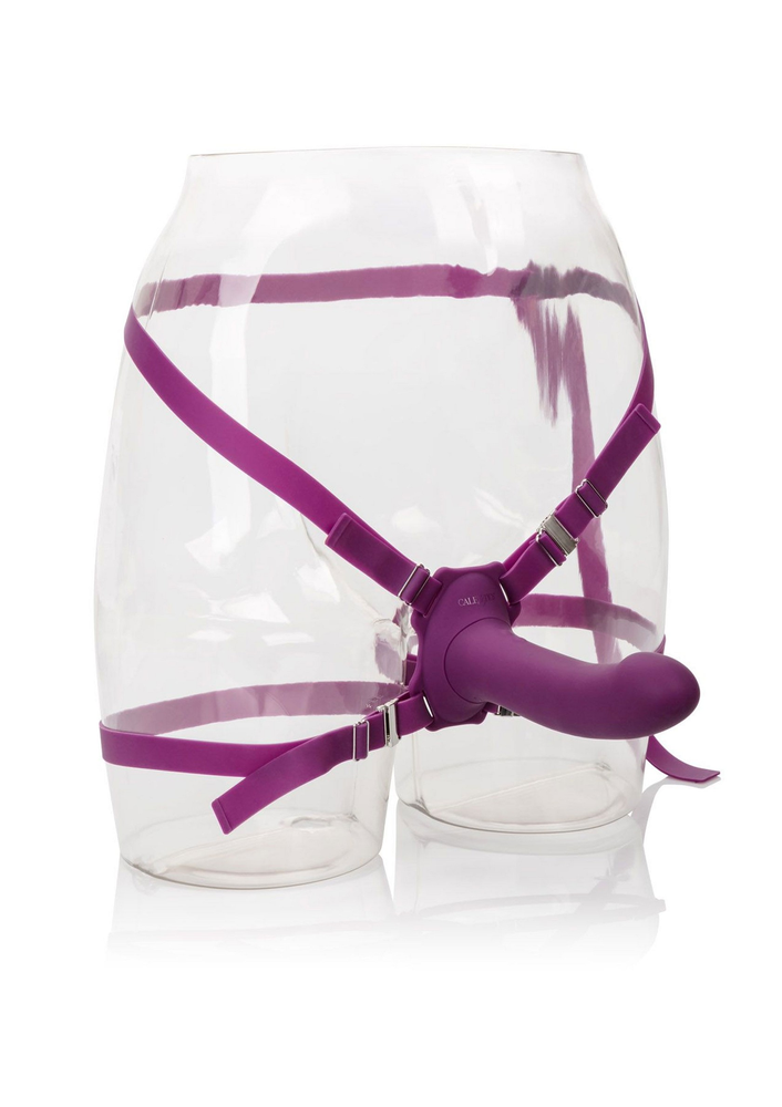 CalExotics Her Royal Harness Me2 Rumbler PURPLE - 0