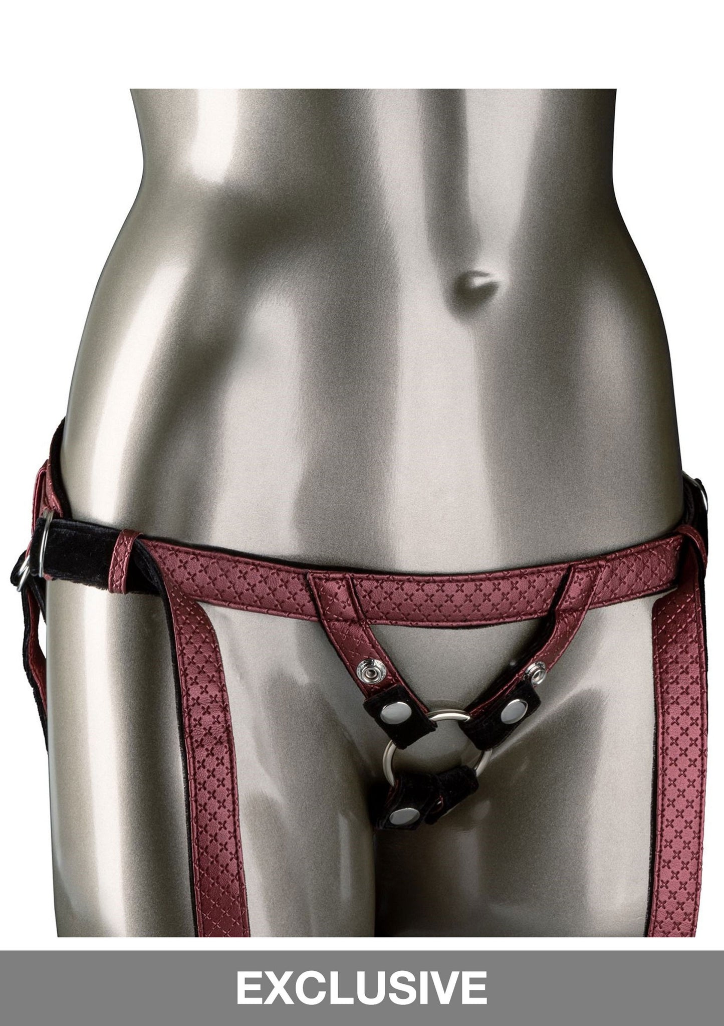 CalExotics Her Royal Harness The Regal Duchess SILVER - 4