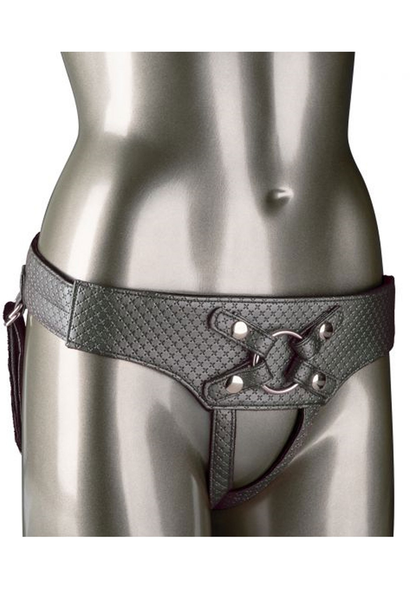 CalExotics Her Royal Harness The Regal Empress SILVER - 5