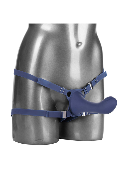 CalExotics Her Royal Harness ME2 Thumper BLUE - 5