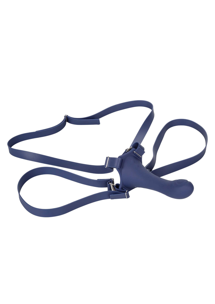 CalExotics Her Royal Harness ME2 Thumper BLUE - 3