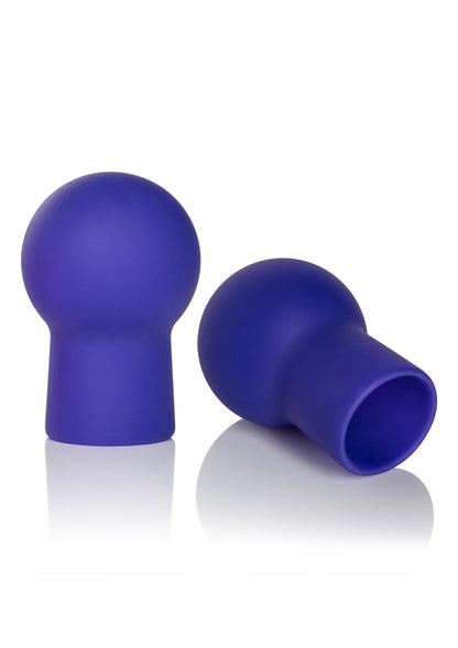 CalExotics Nipple Play Silicone Advanced Nipple Suckers PURPLE - 0