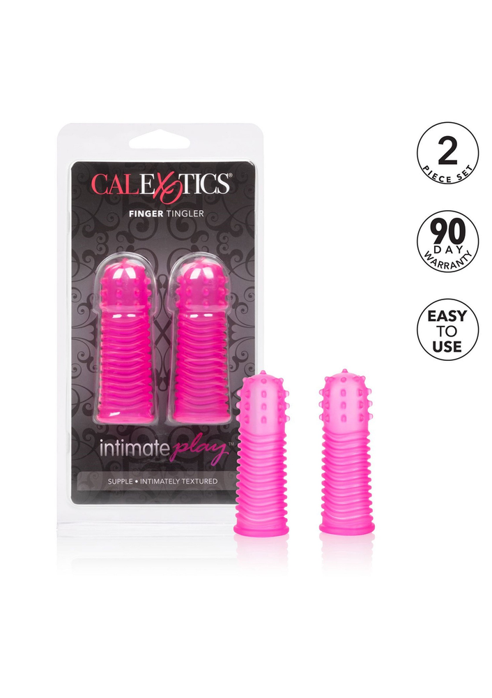 CalExotics Intimate Play Finger Tingler PINK - 1