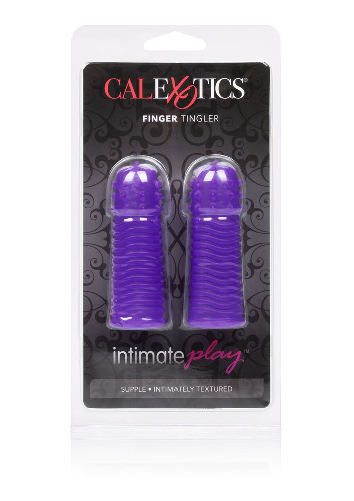 CalExotics Intimate Play Finger Tingler PURPLE - 3