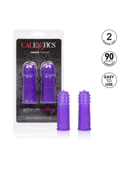 CalExotics Intimate Play Finger Tingler PURPLE - 4