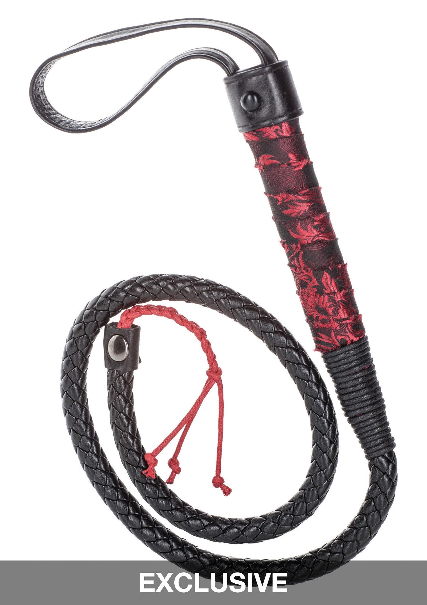 CalExotics Scandal Bull Whip BLACK - 1