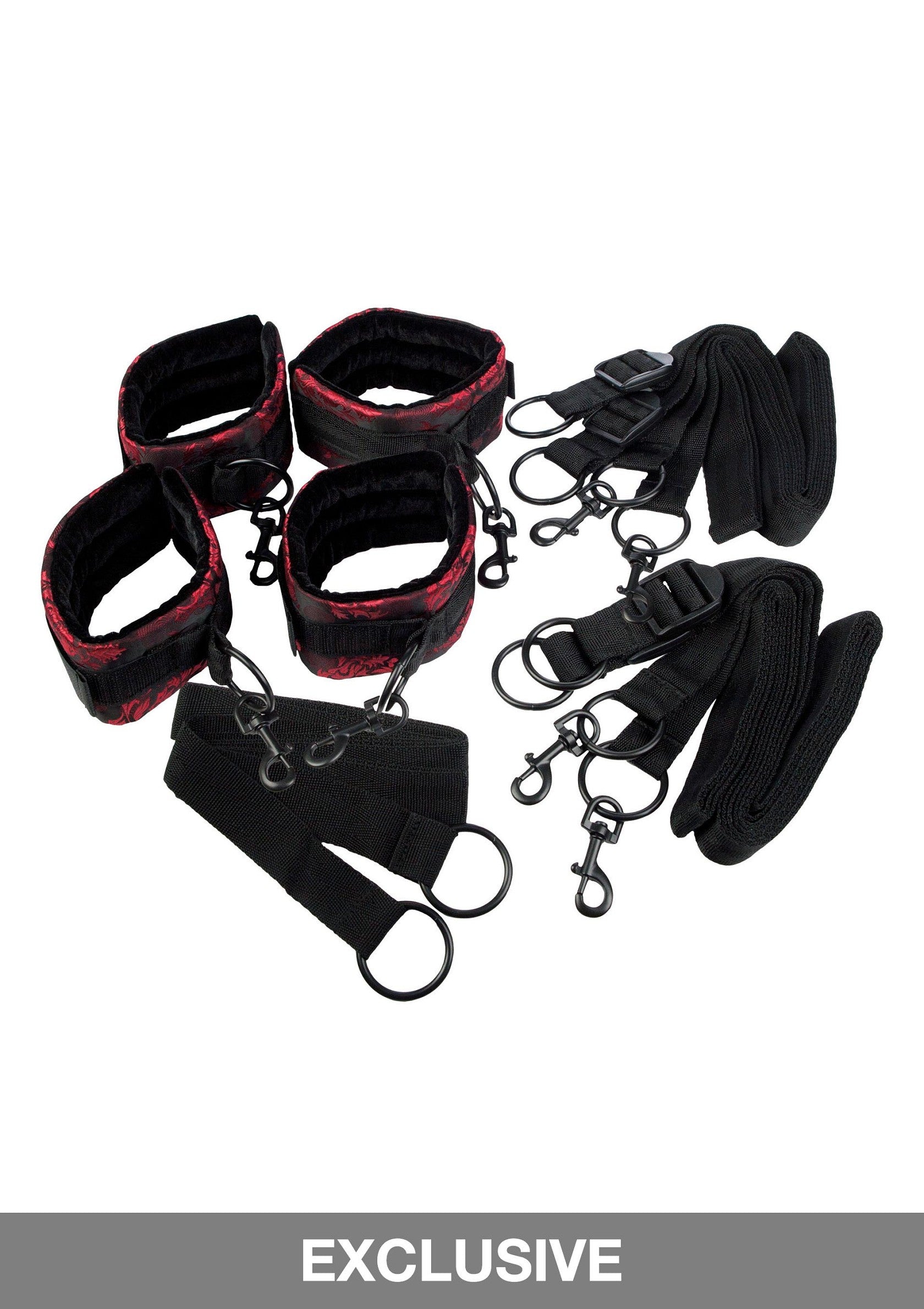 CalExotics Scandal Bed Restraints BLACK - 2