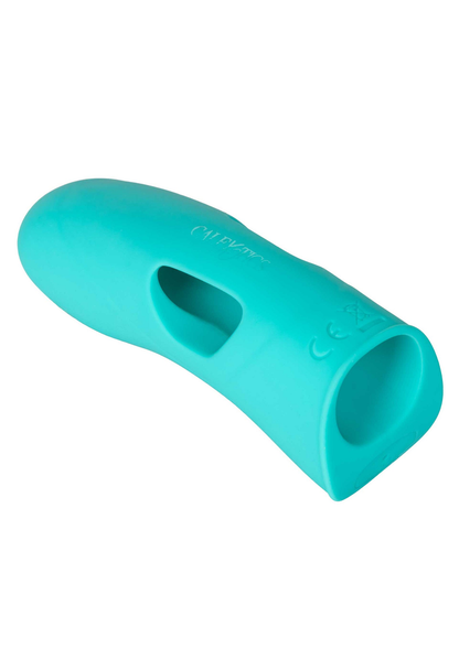 CalExotics Mini Marvels Silicone Marvelous Tickler AQUA - 1