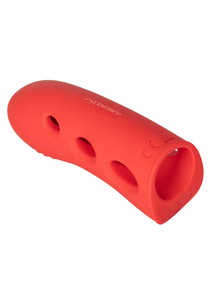 CalExotics Mini Marvels Silicone Marvelous Arouser RED - 3