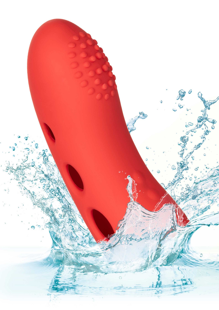 CalExotics Mini Marvels Silicone Marvelous Arouser RED - 5