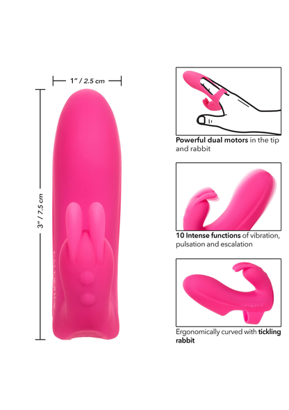 CalExotics Mini Marvels Silicone Marvelous Pleaser PINK - 4