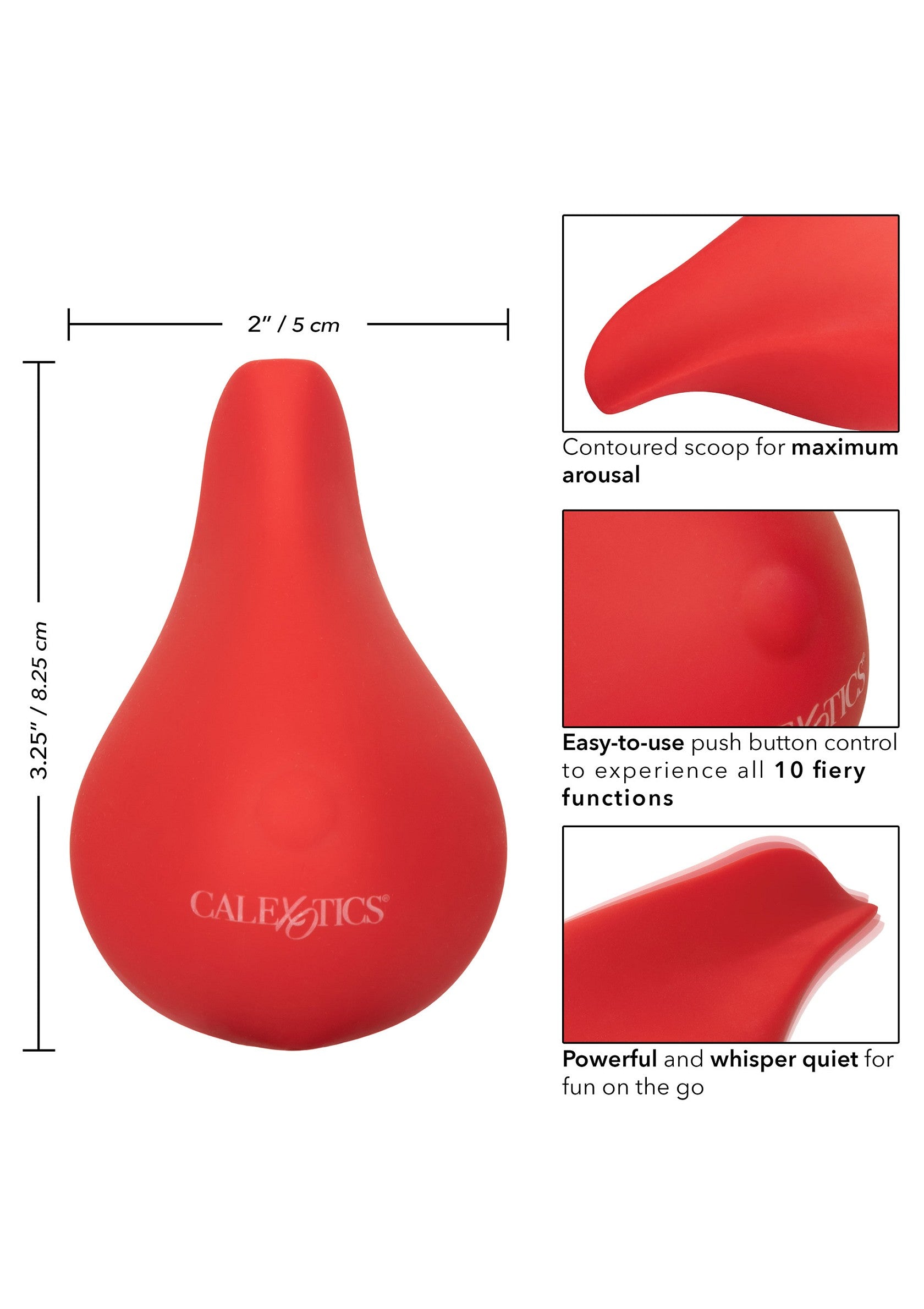 CalExotics Red Hot Red Hot Glow RED - 5