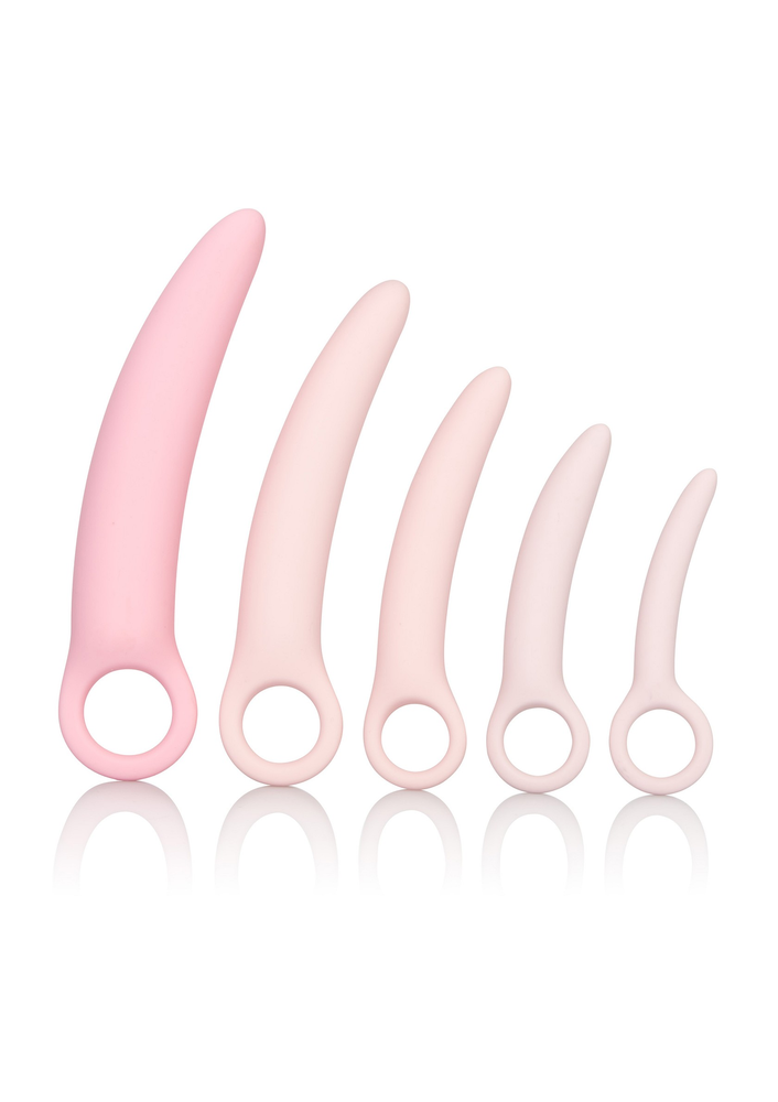 CalExotics Inspire Silicone Dilator Kit 5-Piece Set PINK - 1