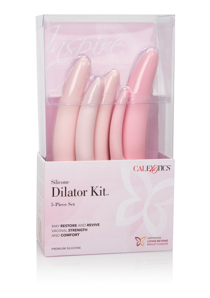 CalExotics Inspire Silicone Dilator Kit 5-Piece Set PINK - 3