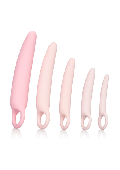 CalExotics Inspire Silicone Dilator Kit 5-Piece Set PINK - 4