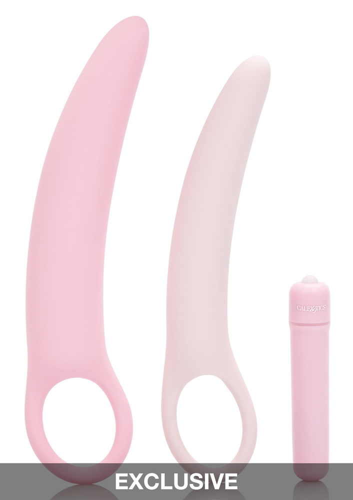 CalExotics Inspire Vibrating Dilator Kit 3-Piece Set PINK - 0