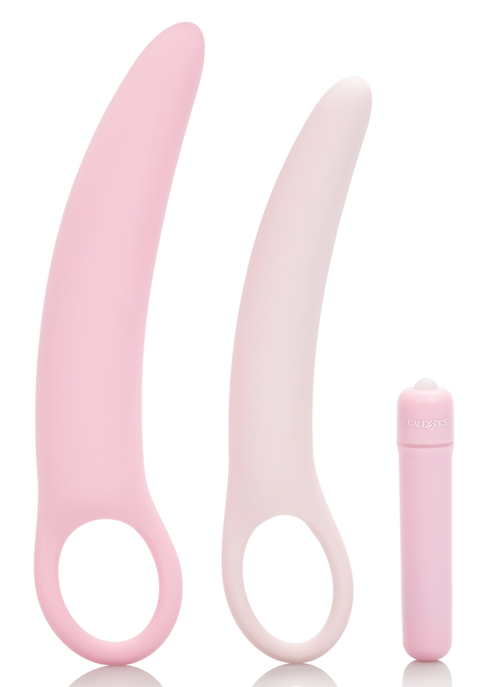 CalExotics Inspire Vibrating Dilator Kit 3-Piece Set PINK - 1