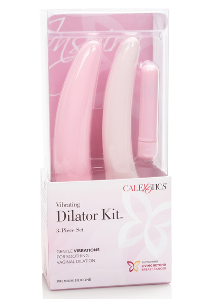 CalExotics Inspire Vibrating Dilator Kit 3-Piece Set PINK - 2