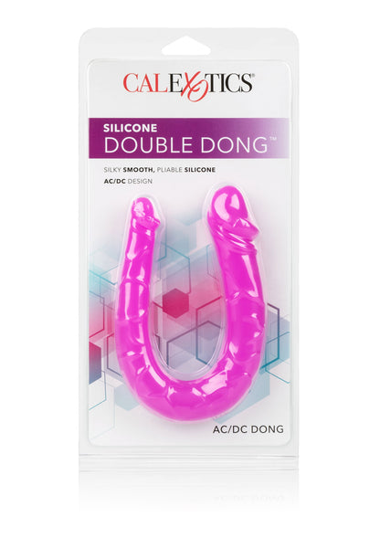 CalExotics Silicone Double Dong AC/DC Dong PINK - 3