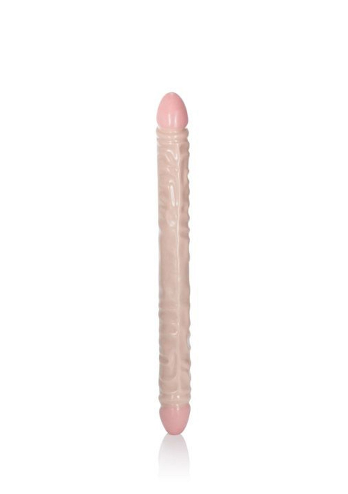 CalExotics Veined Double Dong 18'/45.75 cm SKIN - 1