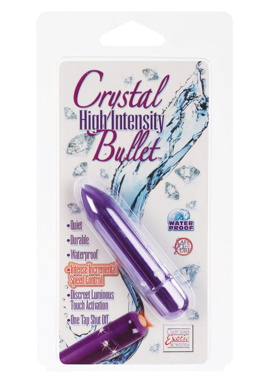 CalExotics Crystal High Intensity Bullet - Lila