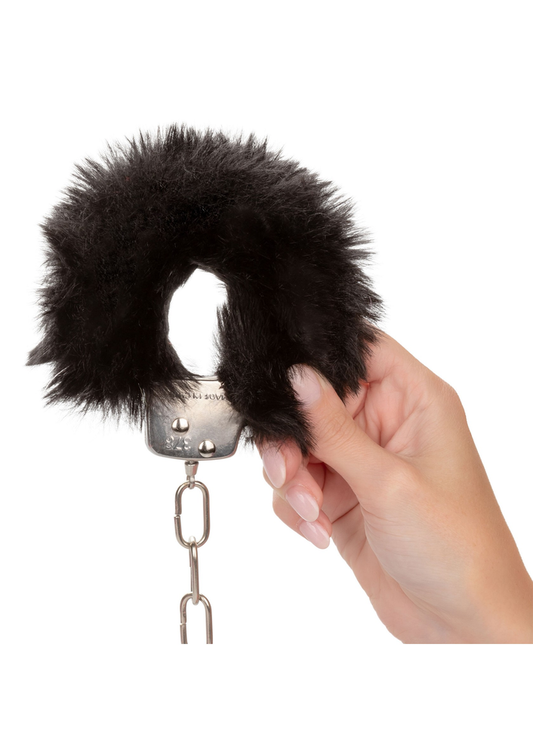 CalExotics Ultra Fluffy Furry Cuffs - Schwarz