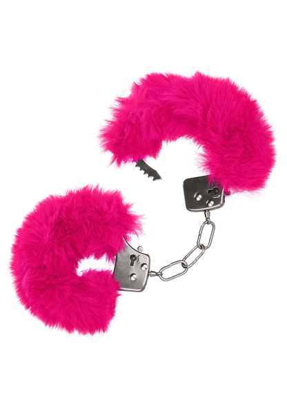 CalExotics Ultra Fluffy Furry Cuffs PINK - 2