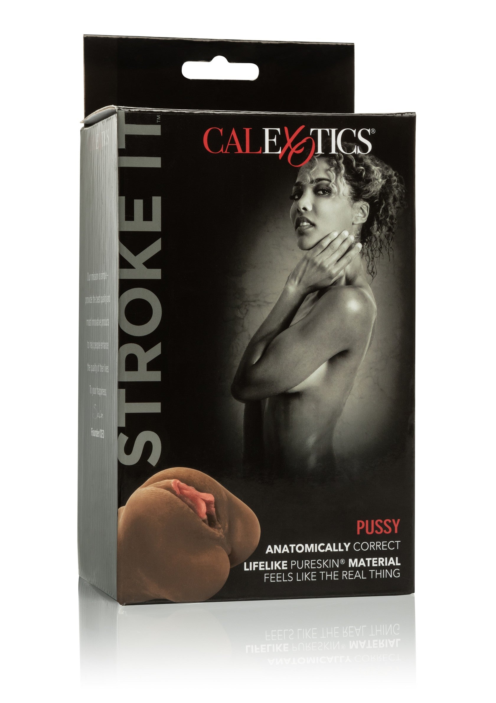 CalExotics Stroke It Pussy BROWN - 2