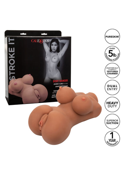 CalExotics Stroke It Body Banger BROWN - 3