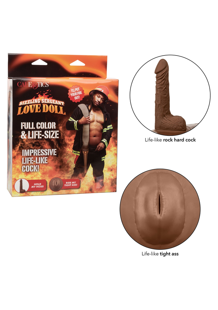 CalExotics Sizzling Sergeant Love Doll BROWN - 2