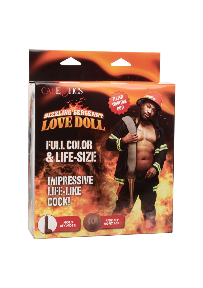 CalExotics Sizzling Sergeant Love Doll BROWN - 1