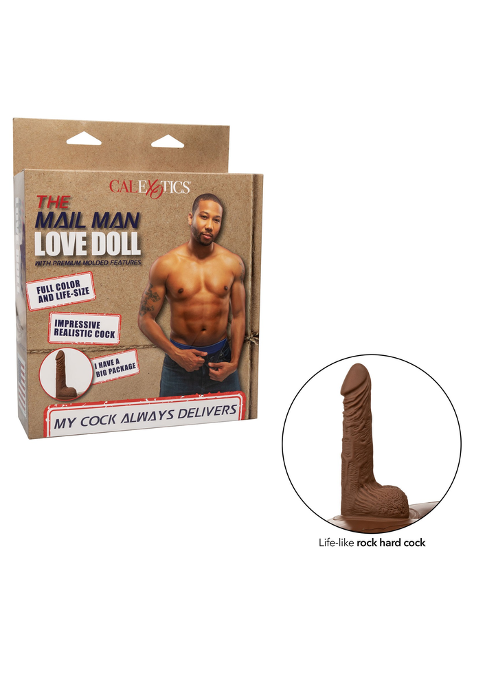 CalExotics Mail Man Love Doll BROWN - 0