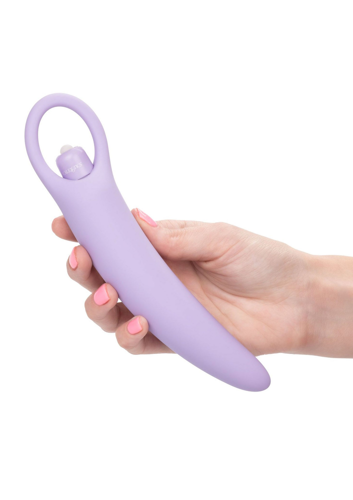 CalExotics Dr. Laura Berman Isabelle Set of 2 Vibrating Silicone Dilators PURPLE - 0