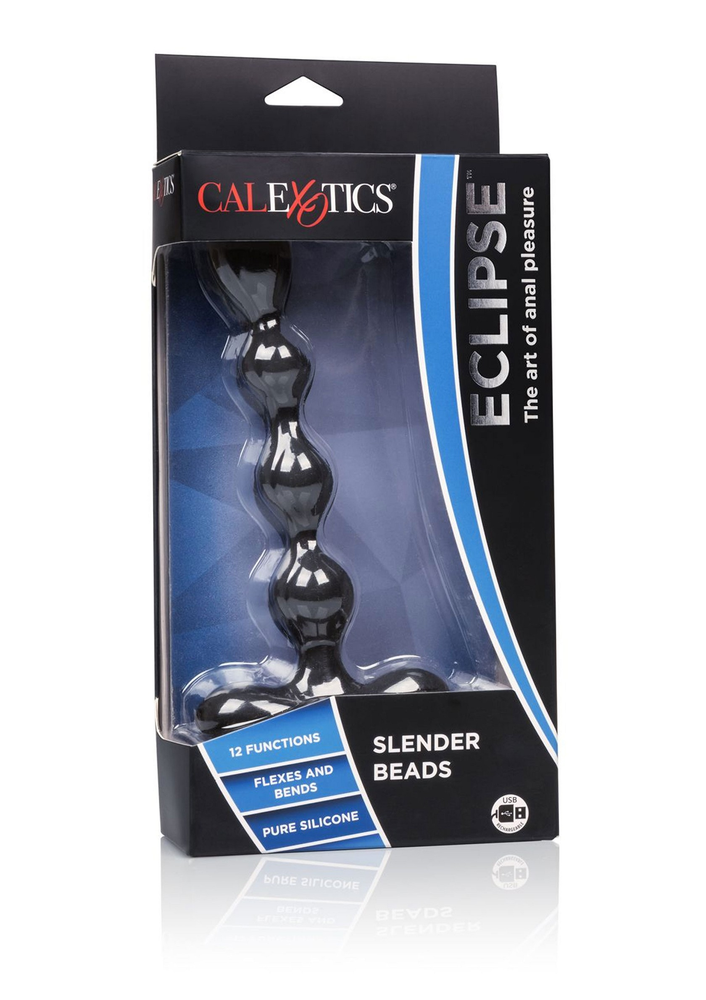 CalExotics Eclipse Slender Beads BLACK - 2