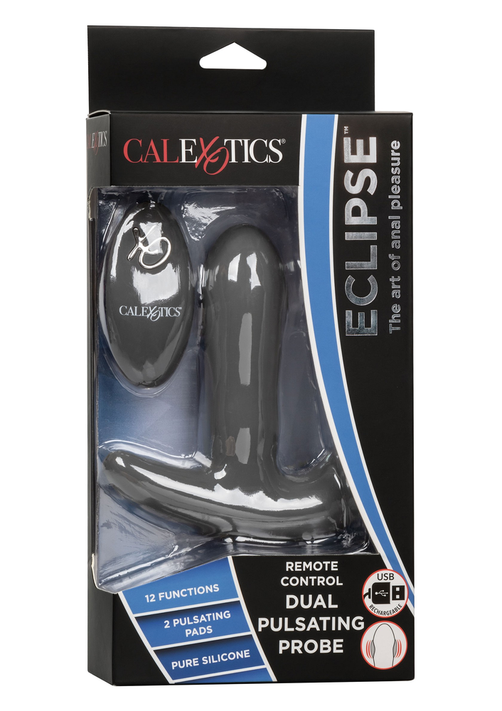 CalExotics Eclipse Remote Control Dual Pulsating Probe BLACK - 4