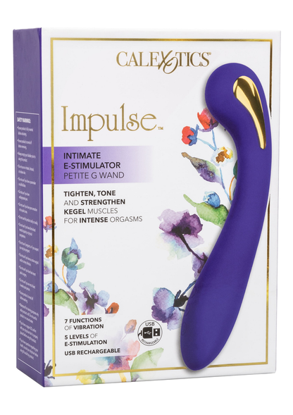 CalExotics Impulse Intimate E-Stimulator Petite G Wand BLUE - 4