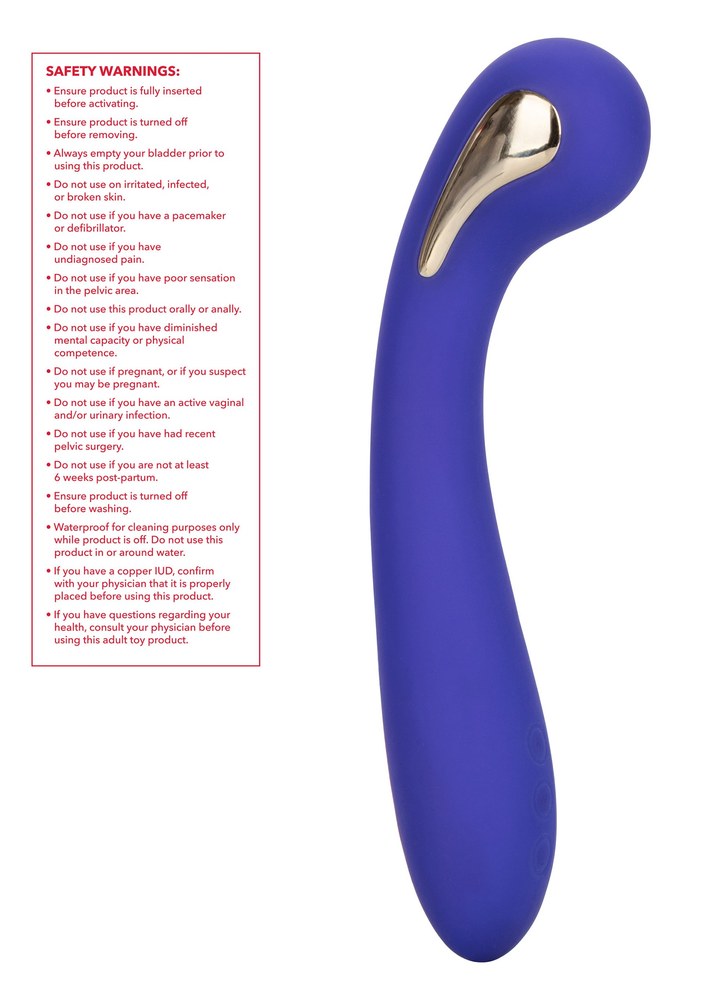 CalExotics Impulse Intimate E-Stimulator Petite G Wand BLUE - 5