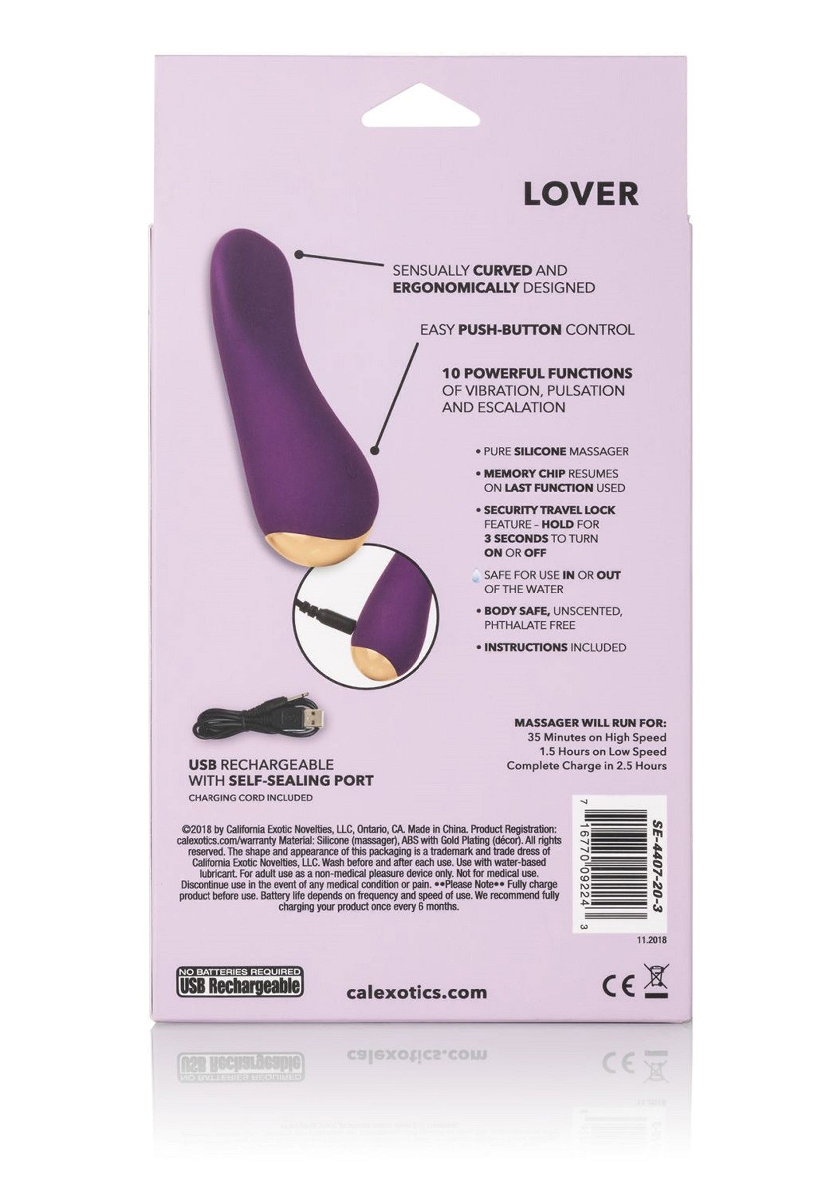 CalExotics Slay #LoveMe PURPLE - 9