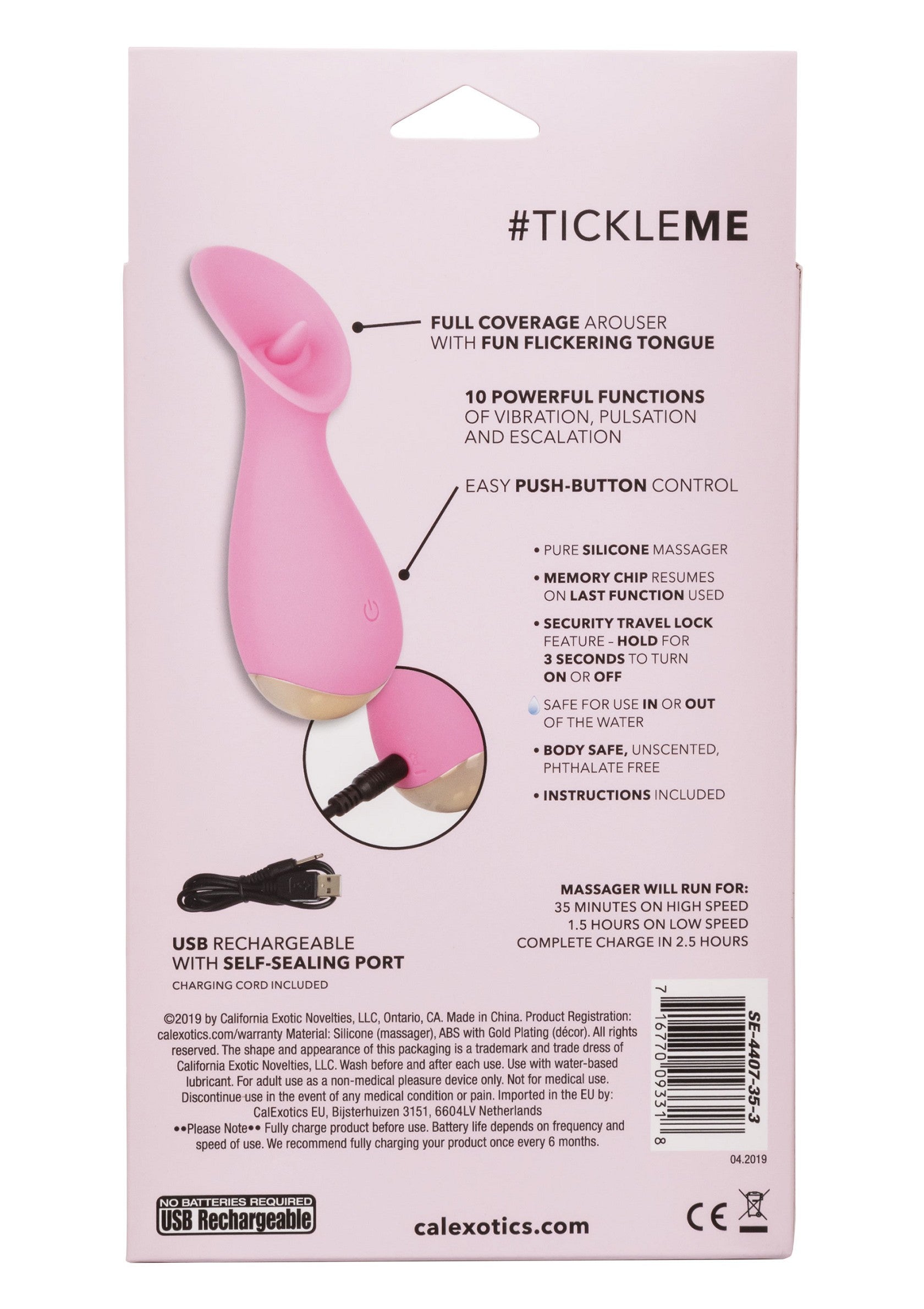 CalExotics Slay #TickleMe PINK - 7