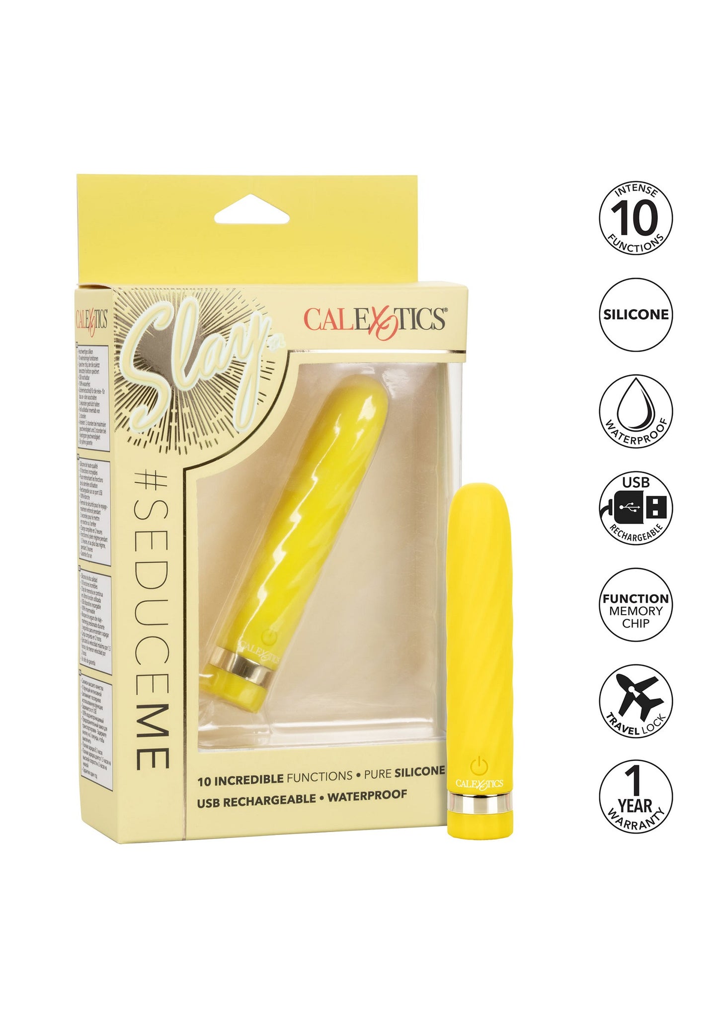 CalExotics Slay #SeduceMe YELLOW - 5