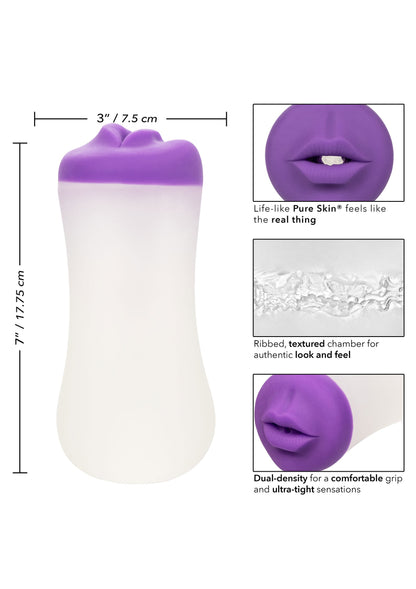 CalExotics The Gripper Deep Throat Grip PURPLE - 10