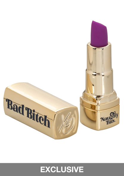 CalExotics Naughty Bits Bad Bitch Lipstick Vibrator GOLD - 0